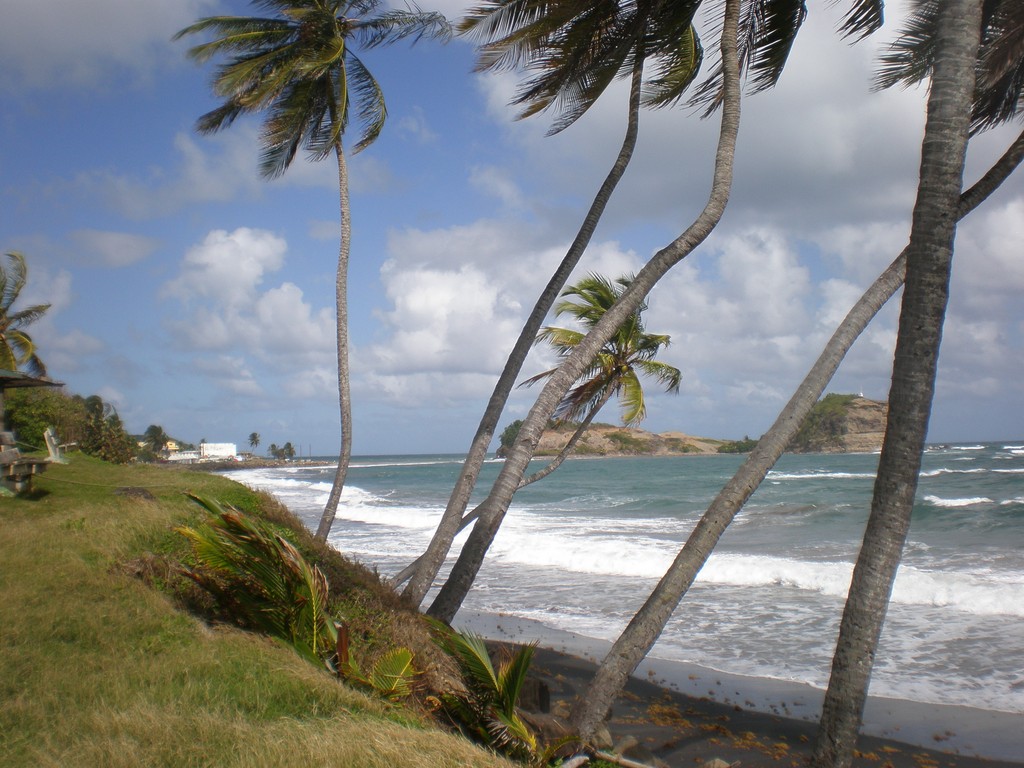 La beautée des Antilles sur la cote aux vent